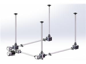 雷达升降机构,雷达方舱升降机构,方舱升降,雷达升降